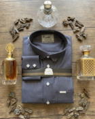 Raheb Thobe Dark Grey-IslamicShoppe.com