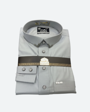 Saudi Raheb Thobes in India (Grey) 1 - IslamicShoppe.com